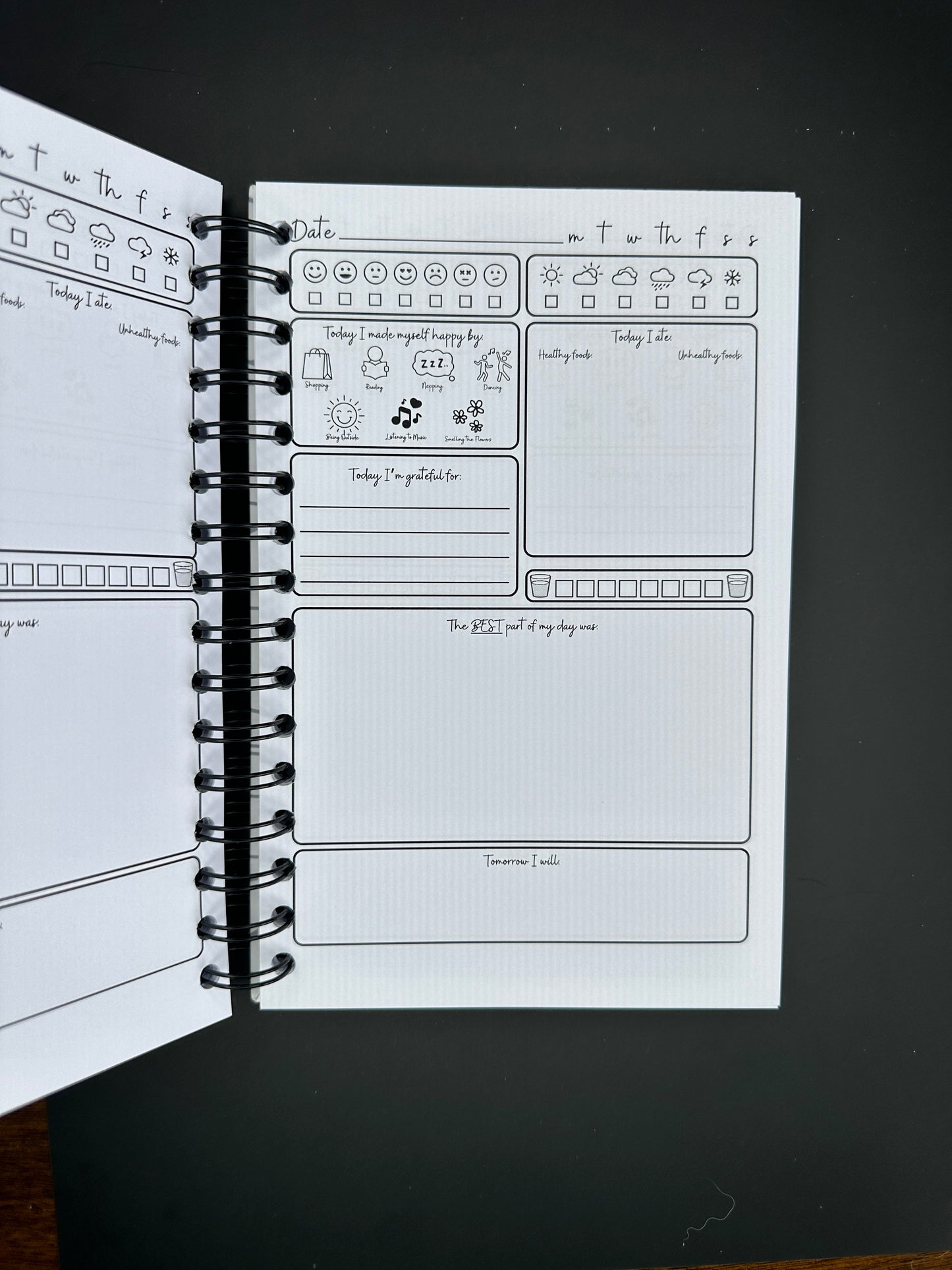 Daily Reflection Journal - Rainbow - 6-month Journey to Mindfulness