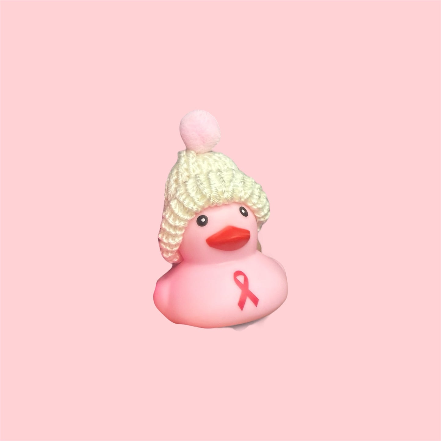 Pink Breast Cancer Ducks (with hats)