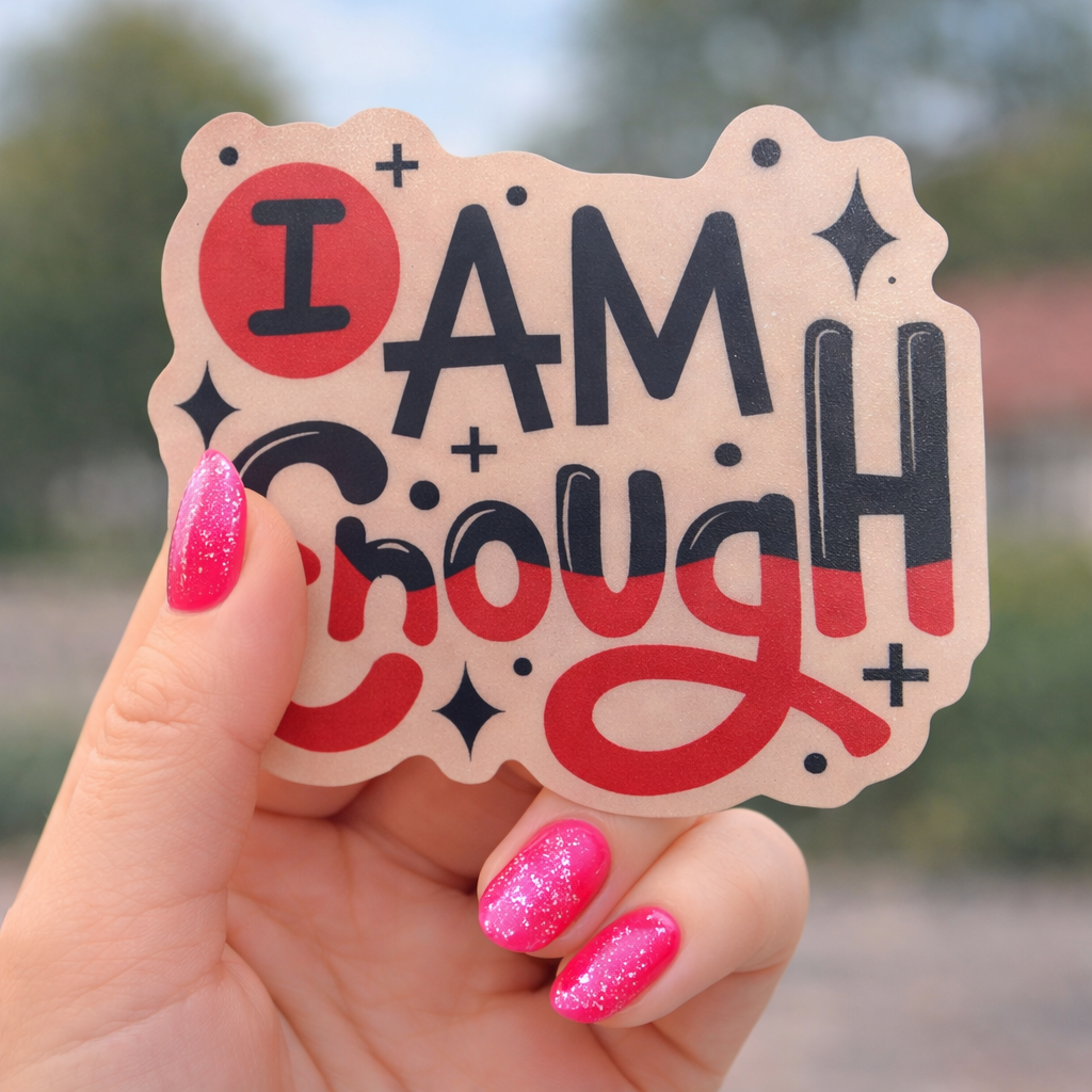 I Am Enough - Vinyl Sticker