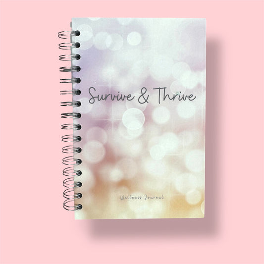 Wellness Journal - Hazy Lights - 12-month Health Support Journal