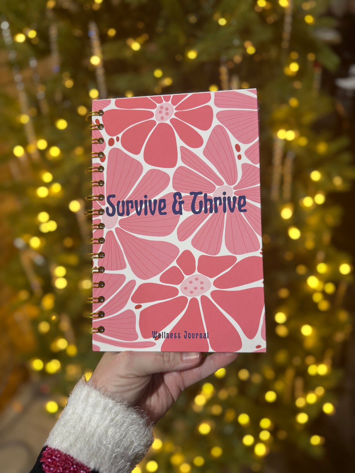 Wellness Journal - Pink Floral