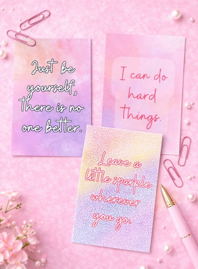 Just Be You – Confidence & Motivation Postcard Set