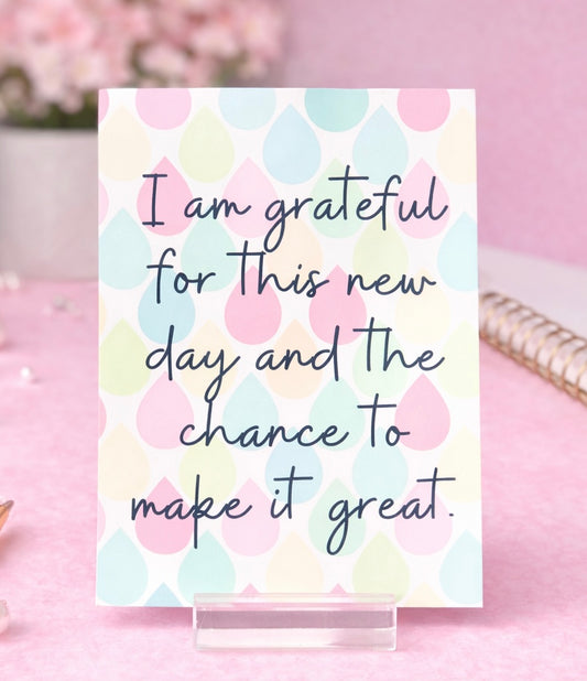 New Day Energy – Gratitude & Encouragement Postcards
