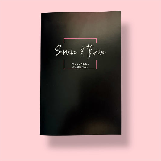 Wellness Journal - mini - 3 months, undated, black