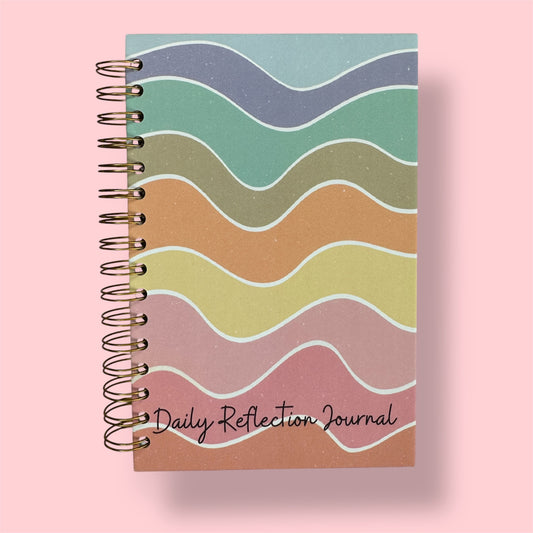 Daily Reflection Journal - Rainbow - 6-month Journey to Mindfulness