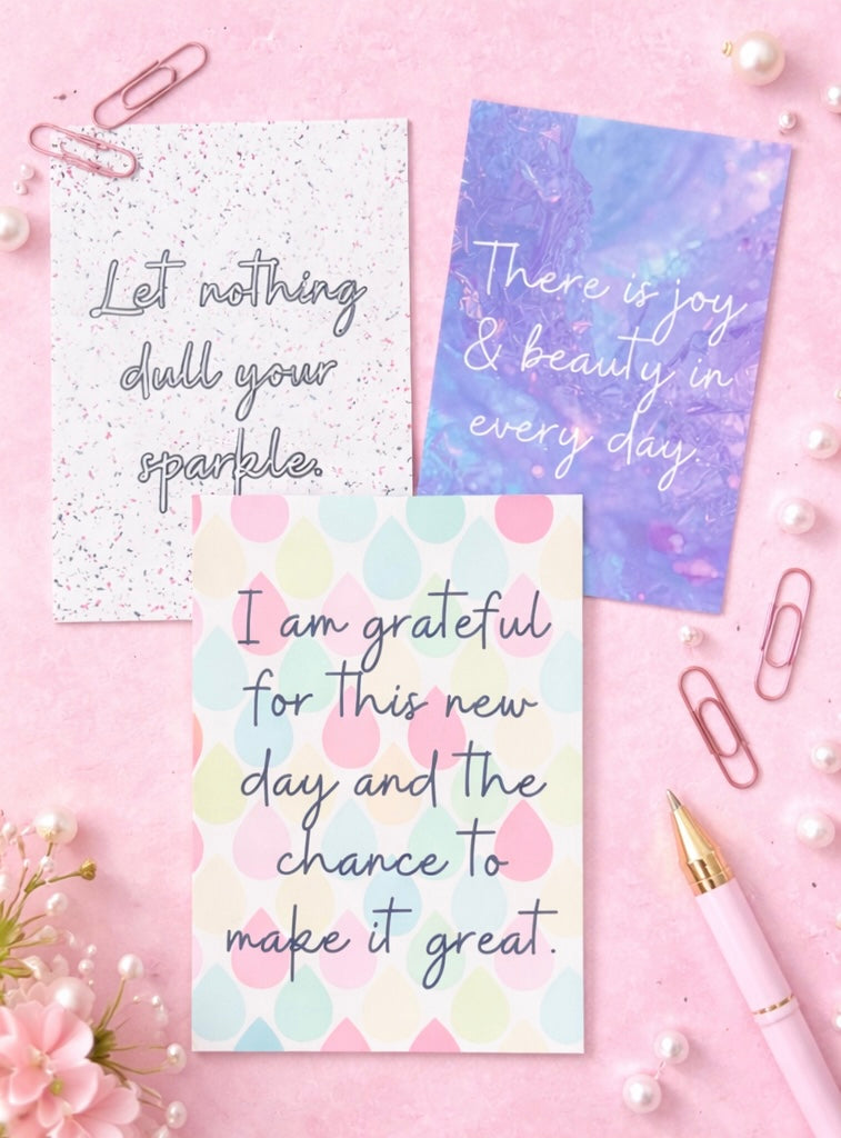 New Day Energy – Gratitude & Encouragement Postcards