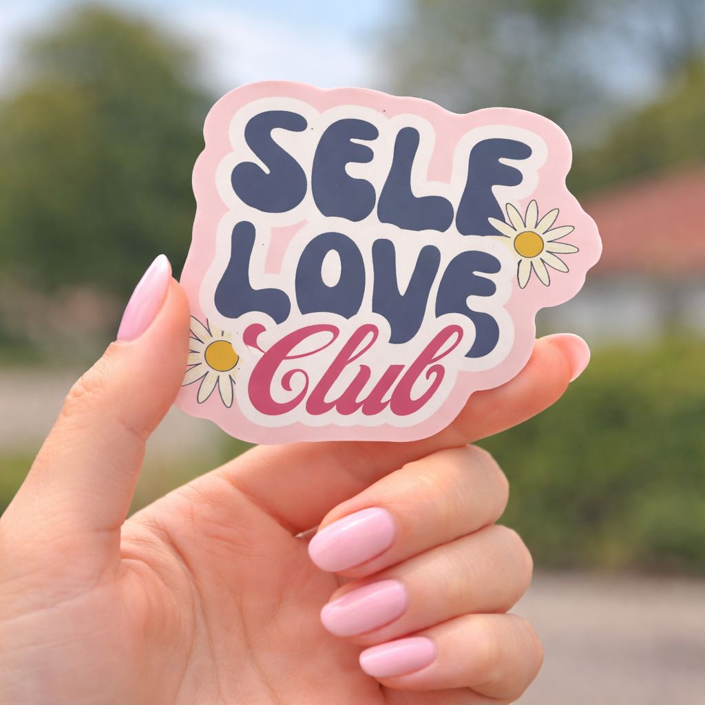 SelfLove Club Vinyl Sticker