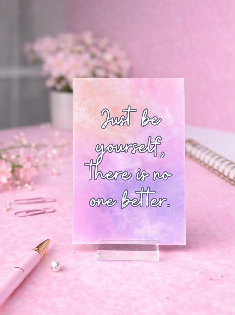 Just Be You – Confidence & Motivation Postcard Set