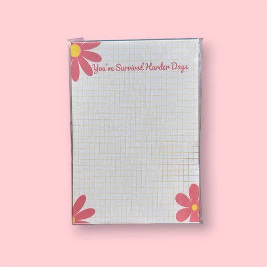 You’ve Survived notepad