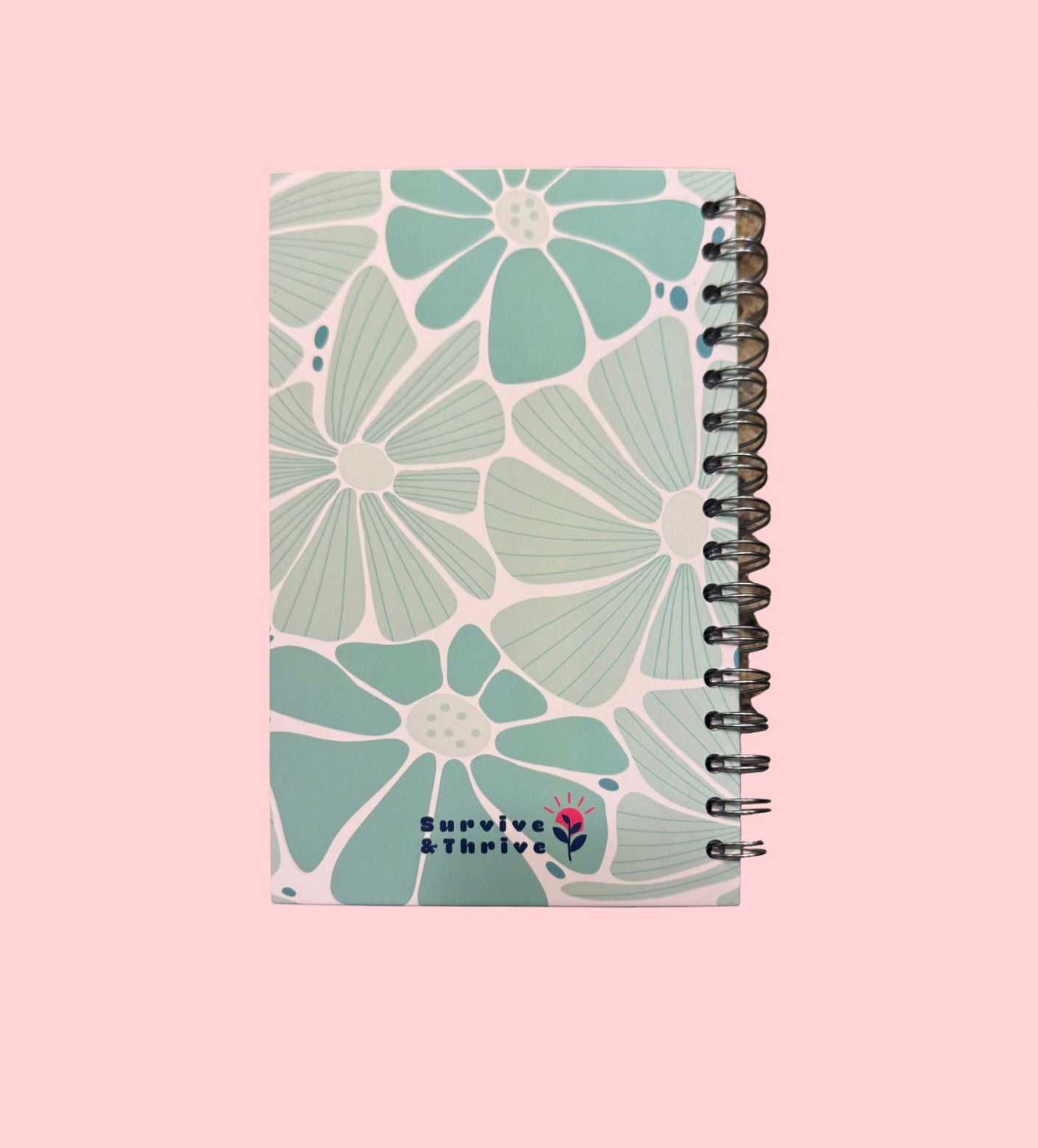 Wellness Journal - Teal Floral