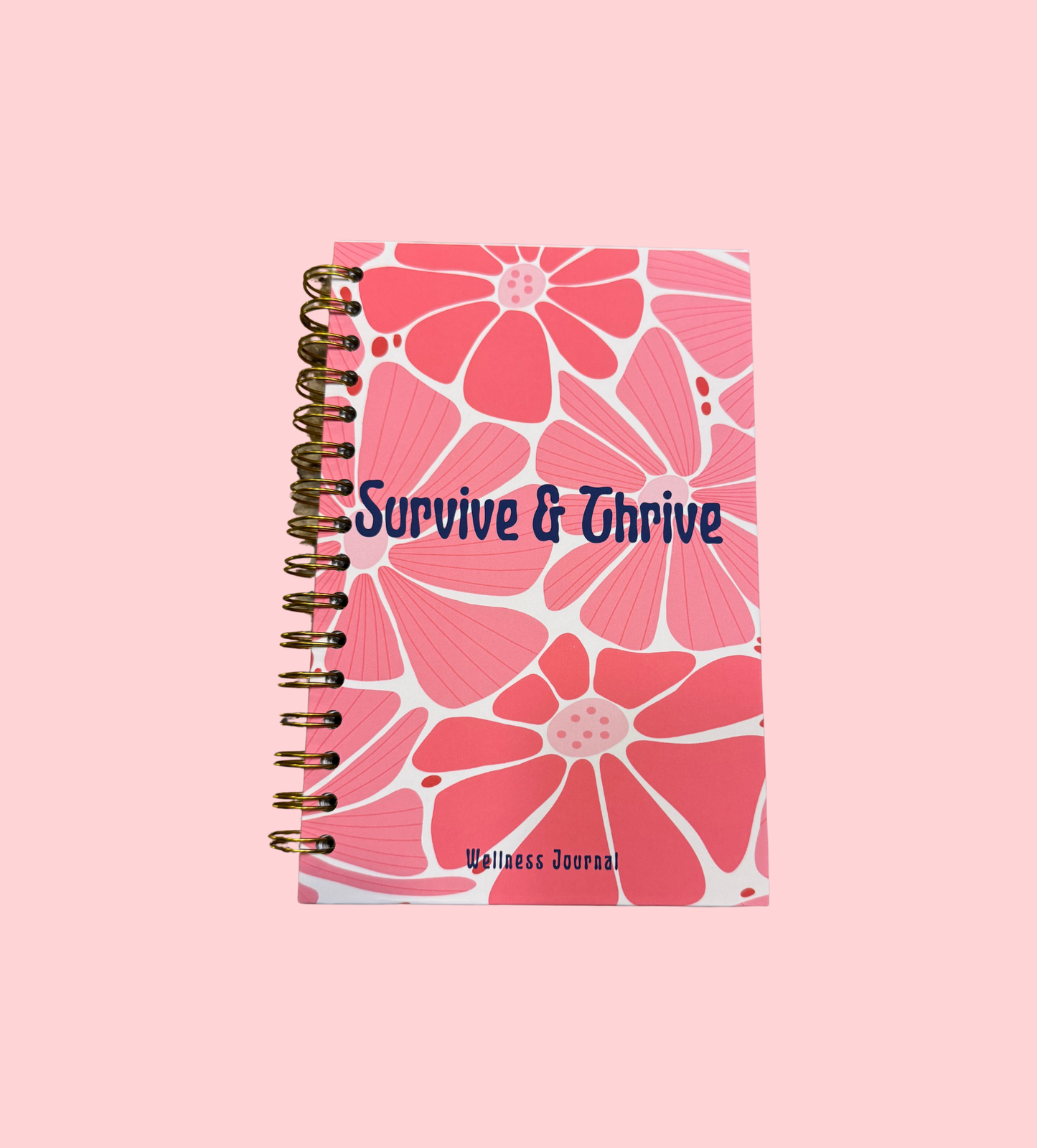 Wellness Journal - Pink Floral